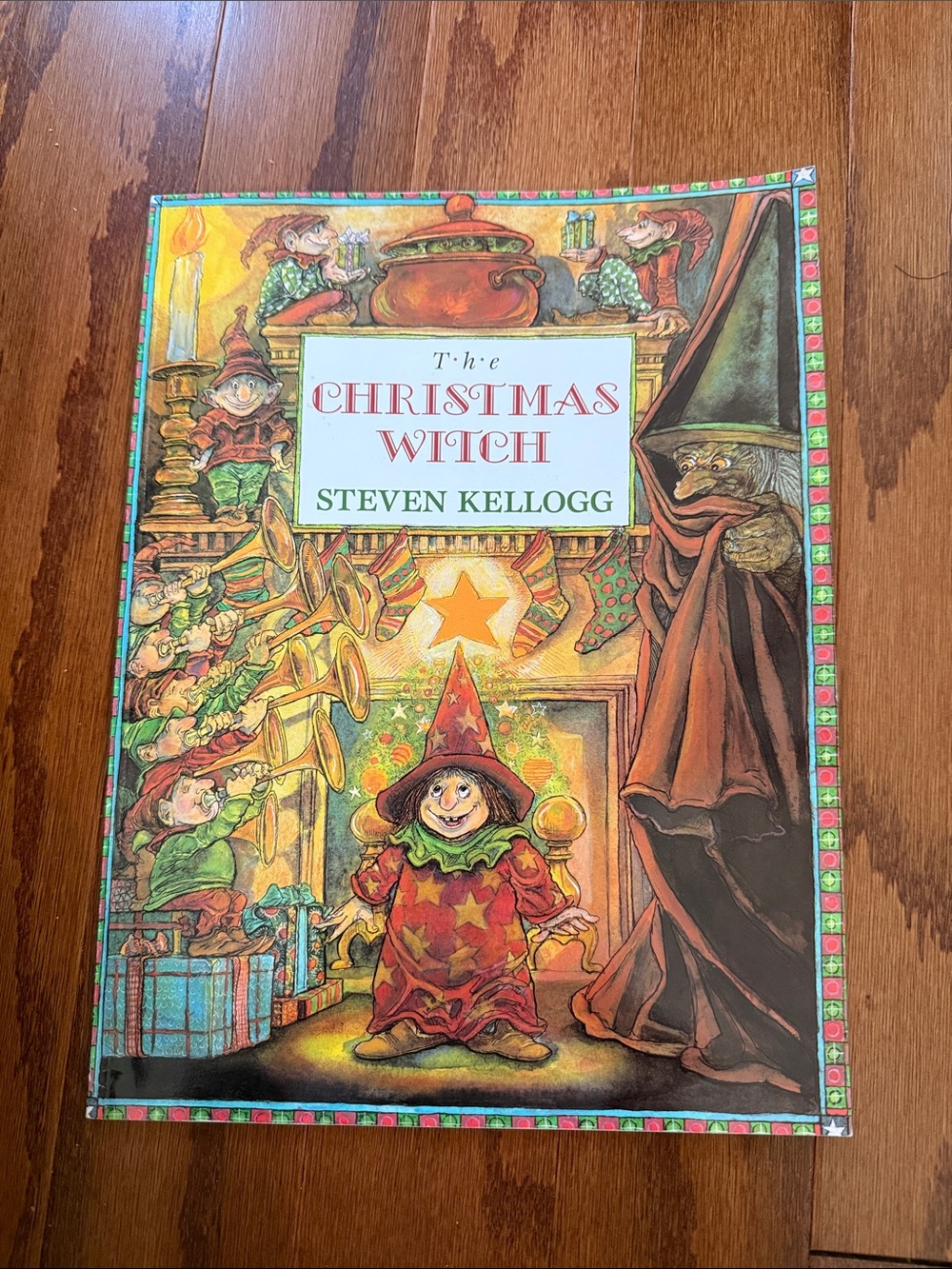 The Christmas Witch Steven Kellogg Vintage 1992 First Edition Paperback Holiday
